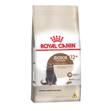 Racao Royal Canin para Gatos Adultos Castrados Acima de 12 anos